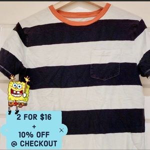 GAP Kids Boys Striped Short Sleeve T-shirt